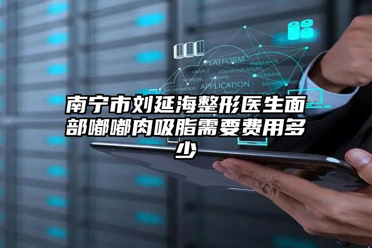 南宁市刘延海整形医生面部嘟嘟肉吸脂需要费用多少