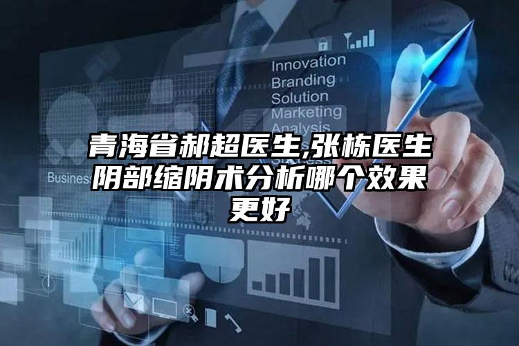 青海省郝超医生,张栋医生阴部缩阴术分析哪个效果更好