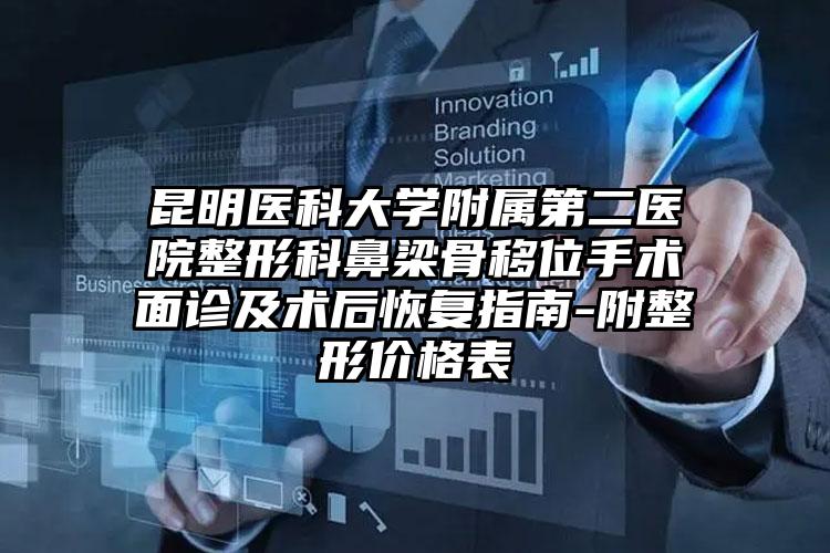 昆明医科大学附属第二医院整形科鼻梁骨移位手术面诊及术后恢复指南-附整形价格表