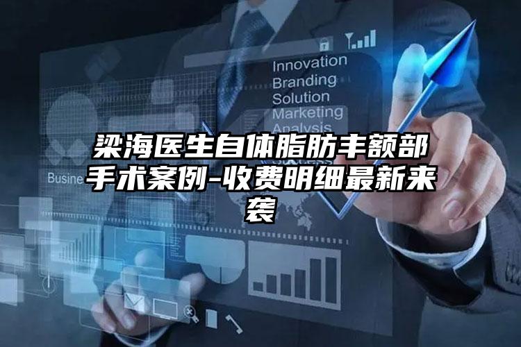 梁海医生自体脂肪丰额部手术案例-收费明细最新来袭