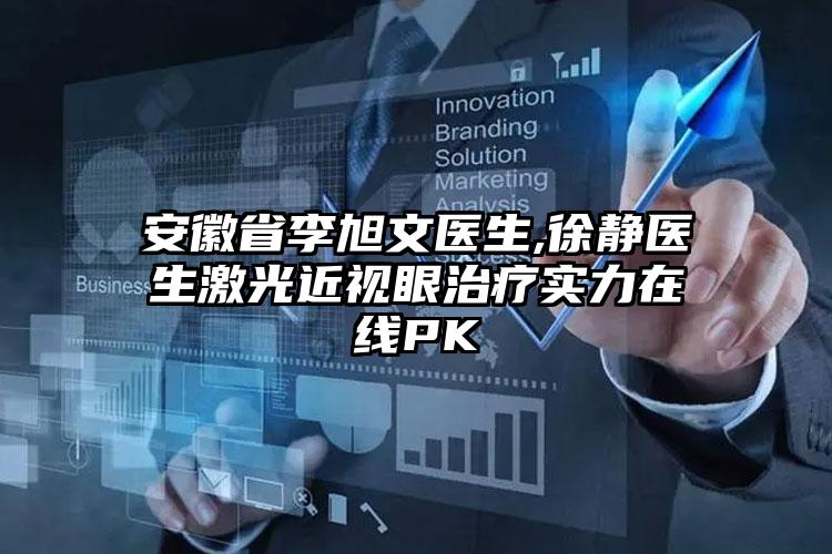 安徽省李旭文医生,徐静医生激光近视眼治疗实力在线PK